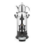 Remta Maksi Çift Demlikli Çay Makinesi-R27-16 Litre-Demlik Dahildir