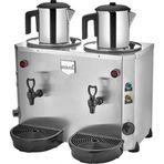 Remta Mini Jumbo 9+9 lt İki Demlikli Çay Kazanı Makinesi