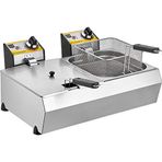 Remta R 102 8+8 lt Elektrikli Çiftli Endüstriyel Fritöz