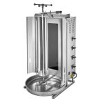 Remta SD04 4'lü Elektrikli Oval Camlı Motorsuz Döner Ocağı
