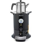 Remta Tek Demlikli Elite Çay Makinesi 10 lt Siyah (Demlik Dahil) - EL12