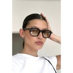 REN EYEWEAR London Kadın Güneş Gözlüğü UV400 Korumalı Degrade Kum rengi Cam Siyah Çerçeve – Hafif , Şık , popüler