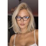 REN EYEWEAR VERONA CAT SİYAH ÇERÇEVE küçük boy Popüler Mavi Işık Korumalı Blue Block Şeffaf Ekran gözlüğü 2025