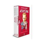 Ren Kitap Çocuklar Için Atatürk Seti - 3 Kitap Set + Takılı Kaldı + Ilk Sözcüklerim 1 Yaş + Bekleyen Ailesi + 4 Kitap Set