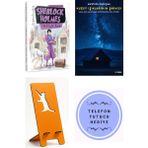 Ren Kitap Çocuklar Için Sherlock Holmes-Emekleyen Adam - Sir Arthur Conan Doyle + Kuzey Işıklarının Şarkısı + Telefon Tutucu