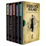 Ren Kitap Sherlock Holmes - Bütün Hikayeler Yazar: Sir Arthur Conan Doyle Ciltsiz 5 Kitaplık Kutulu Set