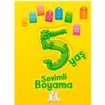 Ren Kitap Yayınları Sevimli Boyama 5 Yaş Kitap