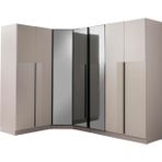 Ren Köşe Gardırop %100 MDF