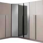 Ren Köşe Gardırop %100 MDF