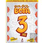 Ren Yayınları Çocuk Yayınları 3 Yaş Bol Bol Boya Kitap