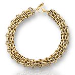 RENAISSANCE ZİNCİR CHOKER KOLYE