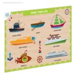 Renas Store Ahşap Deniz Taşıtları Eğitici Set