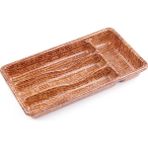 Renas Store Ahşap Renk - 4 Bölmeli Çekmece Içi Kaşiklik 36X20CM (5047)