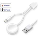 Renas Store Ally 2ın1 Apple Watch Şarj- Iphone USB Şarj KABLOSU-(5775)