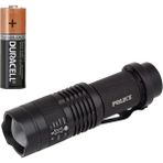 Renas Store Cree Q5 LED Zoomlu Pilli Mini Feneri 14500 Pil Ile Çalışma Özelliği