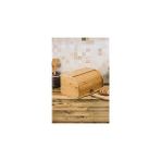 Renas Store Deconox Bambu Lüks Panjur Kapaklı Büyük Ekmek Dolabı, Dolabı, Ekmek Sepeti Sandığı, Ekmeklik, Çok A