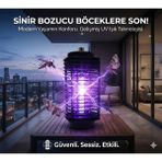Renas Store Elektrikli Sinek Öldürücü Cihaz Cız Lamba Mor Işık