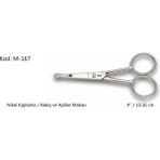 Renas Store Europe Aplike Nakış Makası Kıvrık Küt Uçlu No:4 10,16 cm - Ölçü - Tipi