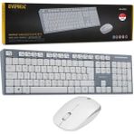 Renas Store Everest KM-6063 Q Multimedya Kablosuz Klavye - Mouse Set