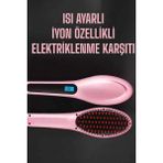 Renas Store Fön Tarağı Saç Düzleştirici Sıkı Dişli Isı Ayarlı Elektriklenme Karşıtı - Seçenek