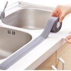 Renas Store Gri Su Sızdırmaz Banyo Mutfak Lavabo Küvet Izolasyon Şerit Bant (5047)