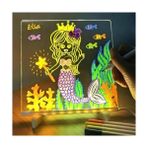 Renas Store LED Aydınlatmalı Yazı Çizim Tahtası - Küçük Boy 20X20 cm - Seçenek