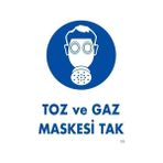 Renas Store Mey Ithalat® Toz ve Gaz Maskesi Uyarı Levhası 25X35 Kod:18