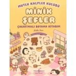 Renas Store Mutlu Kalpler Kulübü - Minik Şefler - Çıkartmalı Boyama Kitabım - Seçenek