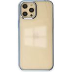 Renas Store Newface Apple Iphone 12 Pro Max Kılıf Element Silikon - Mavi