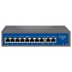 Renas Store Novacom NVC-HIF0820FBL-C 8+2 Port 120W 10/100MBPS Poe Switch (250M Extend Modlu)