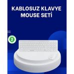 Renas Store Ofis ve Ev Kullanımı Için Kablosuz Klavye Fare Seti - Ergonomik ve Pratik