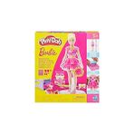 Renas Store Play-Doh Barbie Fırfır ve Fiyonk Oyuncak Bebek Seti