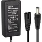 Renas Store PM-1980 12 Volt - 3 Amper - 36 Watt 5.5*2.5 mm Uçlu Plastik Kasa Masaüstü Adaptör - 5,5 x 2,5 mm