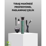 Renas Store Profesyonel Şarjlı Tıraş Makinesi – 180 Dakika Kullanım 2.5 Saat Hızlı Şarj Evrensel USB Şarj Giriş