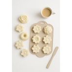 Renas Store Silikon Kek ve Çikolata Kalıbı 6’lı Krem Renk Pasta Tatlı Muffin Kalıbı