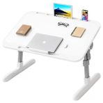 Renas Store Sunup SN-29697 Çok Fonksiyonlu Katlanabilir Yatak Koltuk Laptop Masası Yükseklik ve Açı Ayarlı Beya