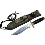 Renas Store T.c. Standart Komando Bıçağı 30 cm - Tırtıklı, Kamuflaj Kılıflı