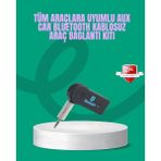 Renas Store Taşınabilir Bluetooth Aux Araç Müzik Konuşma Kiti - Seçenek
