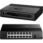 Renas Store Tp-Link TL-SF1016D 16 Port 10-100 Mbps Ethernet Switch