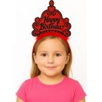 Renas Store Üreticiniz Kırmızı Happy Birthday Prenses Tacı – Doğum Günü Taç Anessiworldesuarı