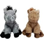 Renas Store Üreticiniz PB31558-23 Peluş Oturan At 23 cm