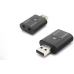 Renas Store USB Bluetooth Ses Verici + Alıcı Adaptör 2 In 1 - Siyah HD9006