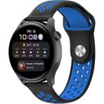 Renas Store Watch 20MM Spor Delikli Kordon (Saat Değildir) - Siyah-Mi