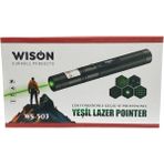 Renas Store Wison WS-503 100MW 3.7V 3200 Mah Desen Başlıklı Şarjlı Yeşil Lazer Pointer (5528)