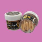 Renat Trout Bait Peynir Kokulu Silikon Kurtçuk Alabalık Yemi 15 Pcs - Krem Beyaz-9561