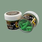 Renat Trout Bait Peynir Kokulu Silikon Kurtçuk Alabalık Yemi 15 Pcs - Yeşil-9568