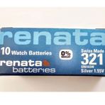 Renata 321 SR616SW 10'lu Saat Pili