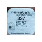 RENATA 337 (sr 416) Saat Ve Bluetooth Kulaklık Pili( Tekli Paket)1 Adet