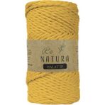 Renatura 3mm 250G Sarı Büküm Halat Makrome Ipi - Hardal