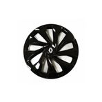 Renault 12 Uyumlu 14 Inç 4 Adet Piano Black Siyah Jant Kapağı Takımı